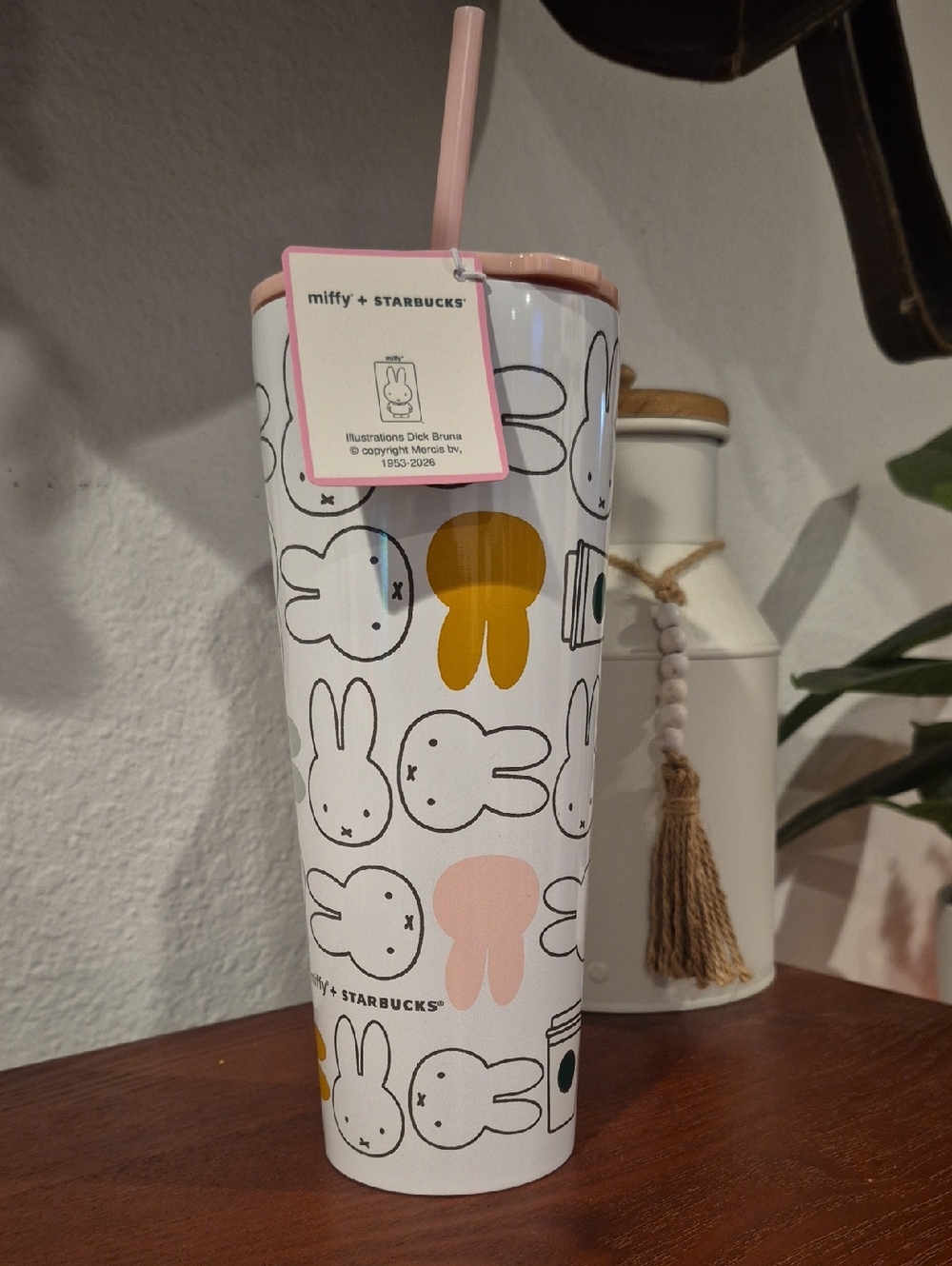 Miffi + Starbucks White Tumbler